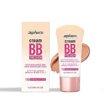 Zephoco Concealer Bb Cream Brightens, Matte, Light And Thin, Moisturizing Bb Cream For Dark Skin, Oily And Dry Skin