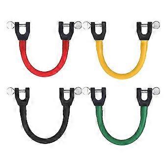 Conector de punta de esquí, cuña de entrenamiento para esquí, compatible con entrenamiento de nieve para principiantes, colores surtidos, 4 piezas