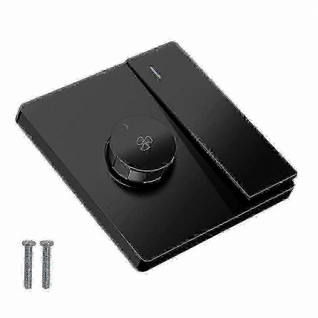 Ceiling Fan Speed Controller with Adjustable Dial Knob for Wall Mount