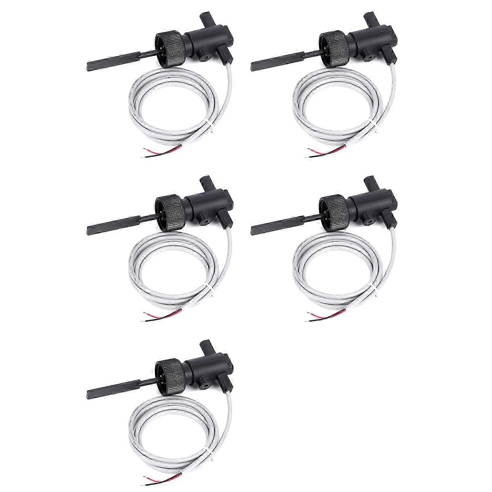 5X Water Flow Switch FS-10 100V High Precision Level Sensor Adjustable Water Level Control Float Level Switch