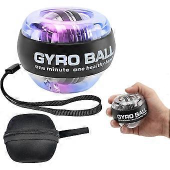 Wrist Ball Hand Exercise, Torque Ball Grip Strength Trainer, Gyro Ball with LED Lighting, Finger Forearm Grip Strength Devices