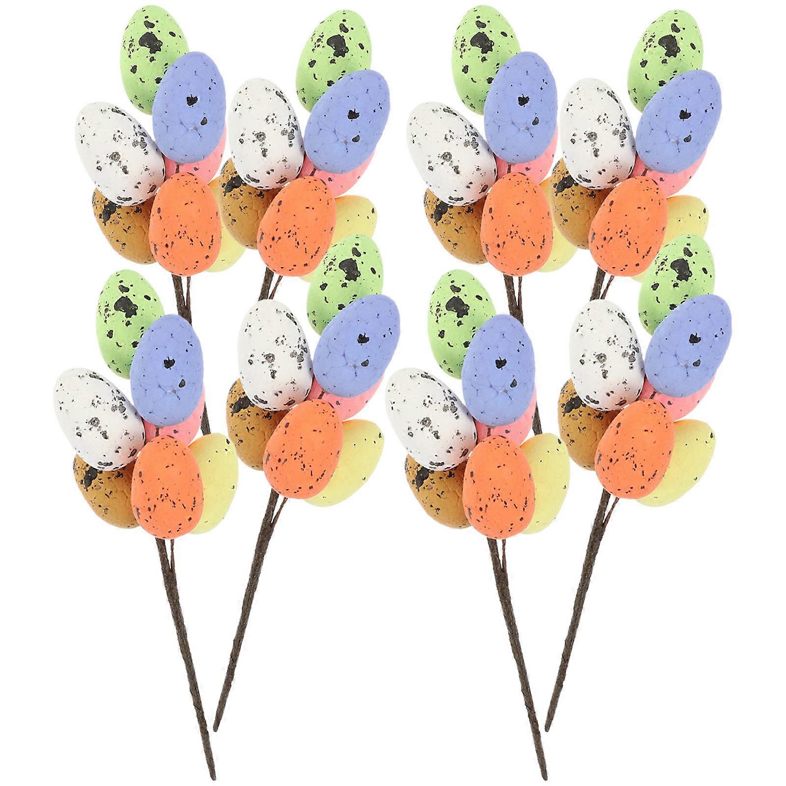 Easter Party Egg Decoration 8Pcs Easter Egg Tree Branches for Decor
