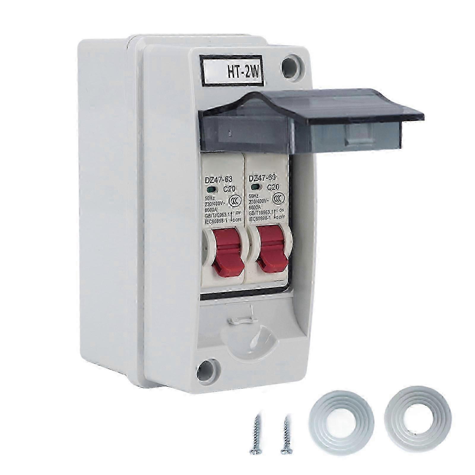 Waterproof Outdoor Power Distribution Box for Circuit Breakers