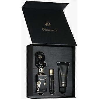 His Confession Gift Set EDP 100 ml, miniaturka EDP 12 ml a Shower Gel 100 ml
