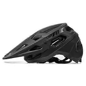 BATFOX Casco de bicicleta de montaña LA302 MTB Deportes Ciclismo Casco de bicicleta para adultos, jóvenes, hombres, mujeres (56-60cm)