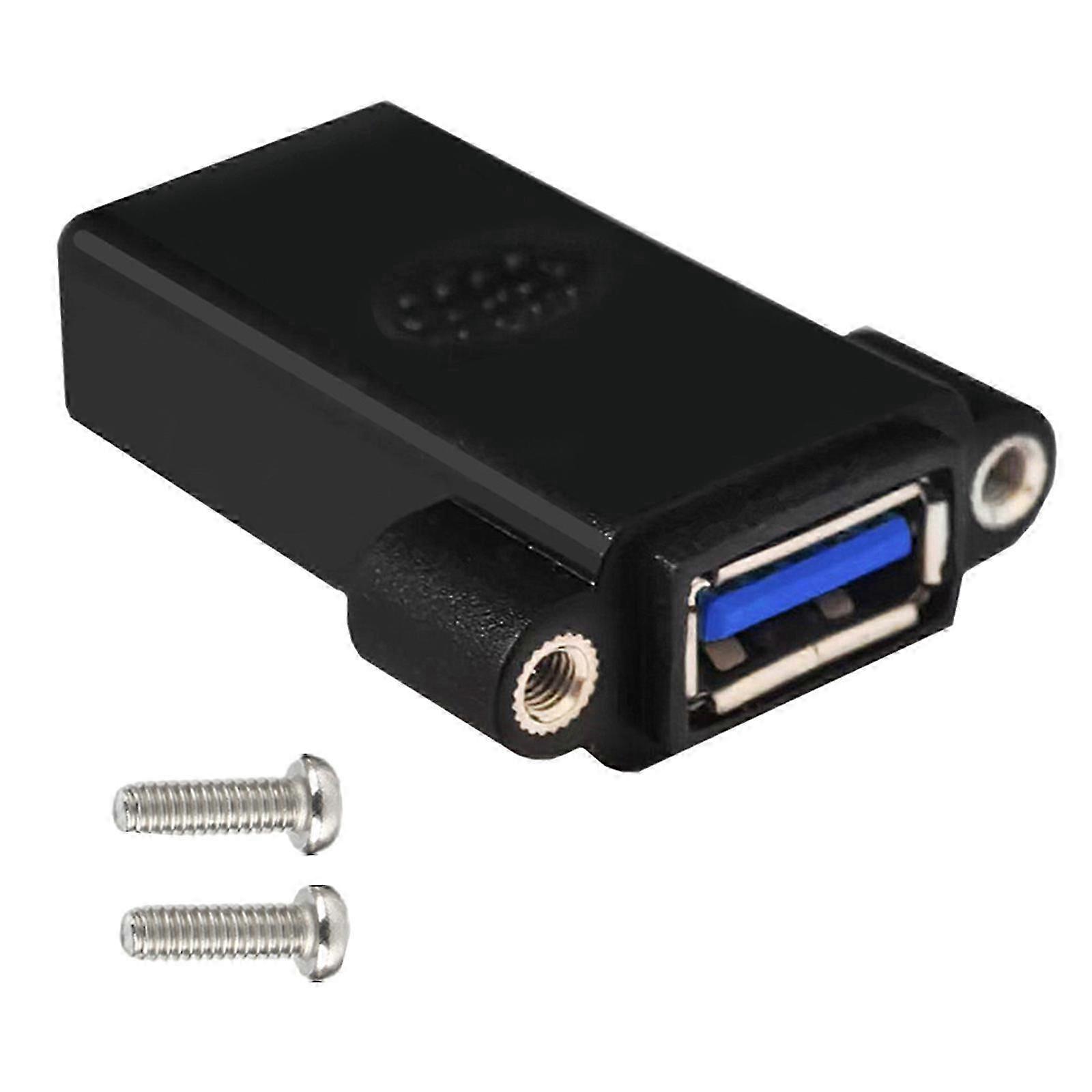 USB3.0 Female-Female Coupler with Panel Mount