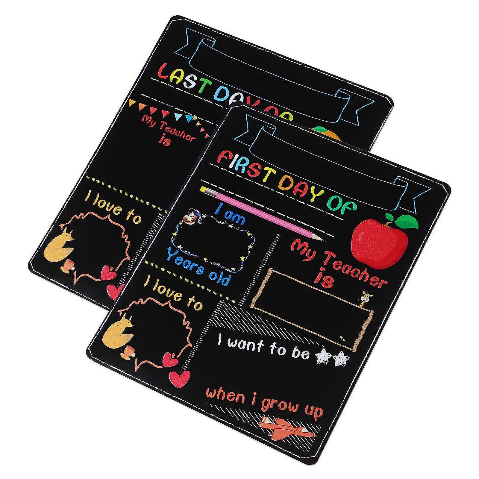 Double Sided Blackboard for Leaving Message Nuobesty Student Multi