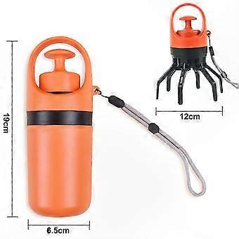 Portable Pet Waste Scoop with Grabber for Quick and Easy Cleanup