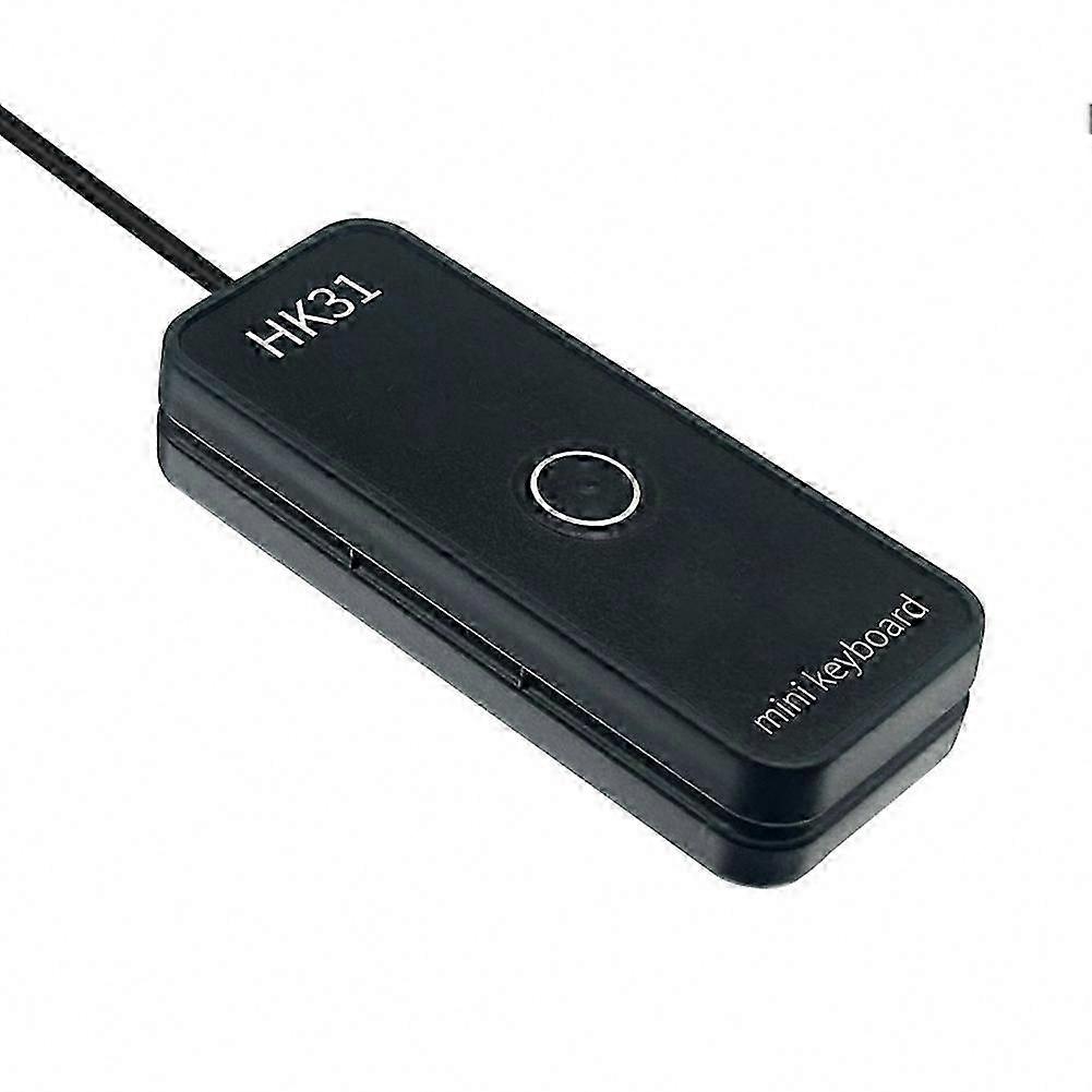 USB Macro Keyboard, Programmable Keypad with Braille Design, Wired Connection for Work and Gaming