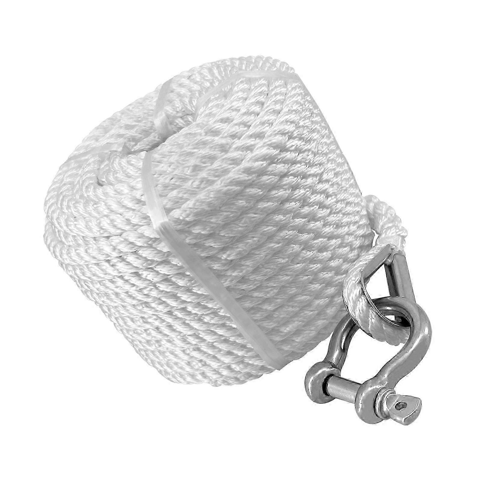 Nylon Anchor Rope With Fixed Stainless Thimble