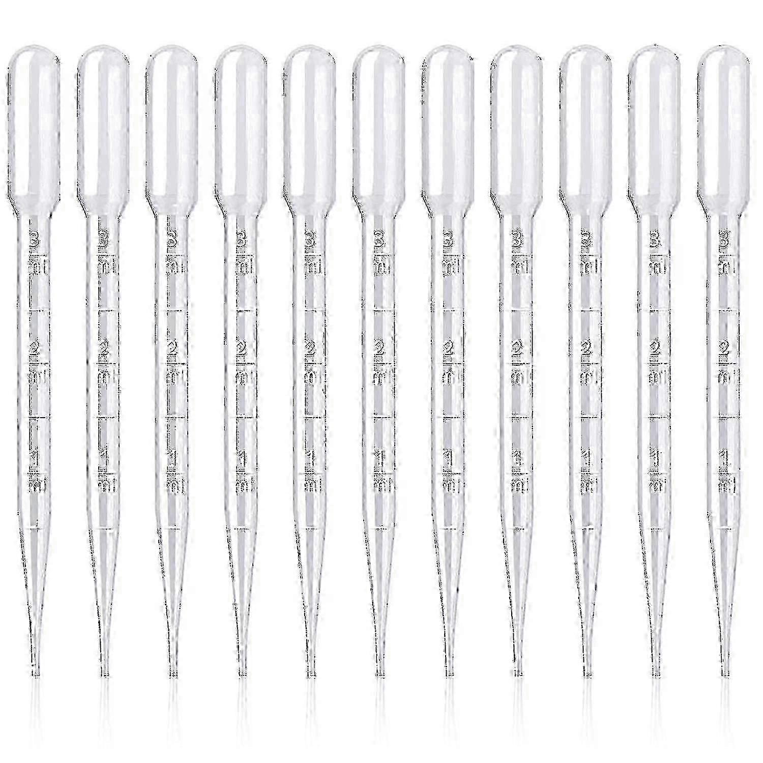 200 Pieces Plastic pipettes 3ml compatible with Laboratory Experiment_HP