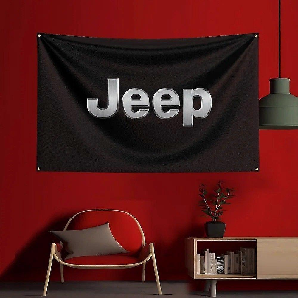 Offroad Jeeper SUV Fans Flaggbanner VQ0733