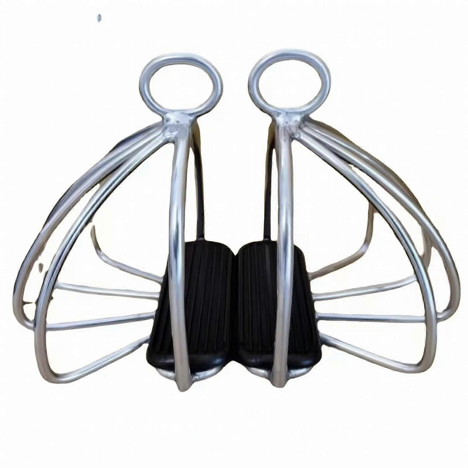 Equestrian Stirrup Ribbed Saddle Accessory for Equestrians