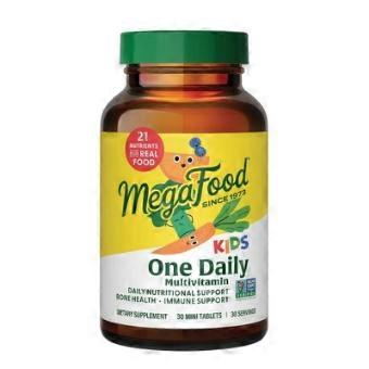 MegaFood Kids' One Daily Mini Multivitamin Tablets, 60ct