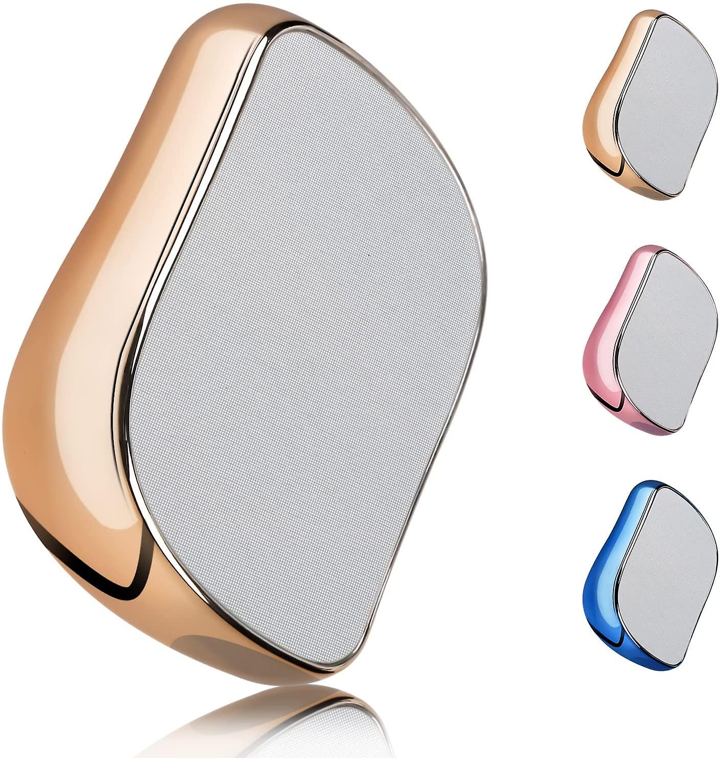 Crystal Hair Eraser Stone Painless Magic Crystal Hair Remover (Gold)