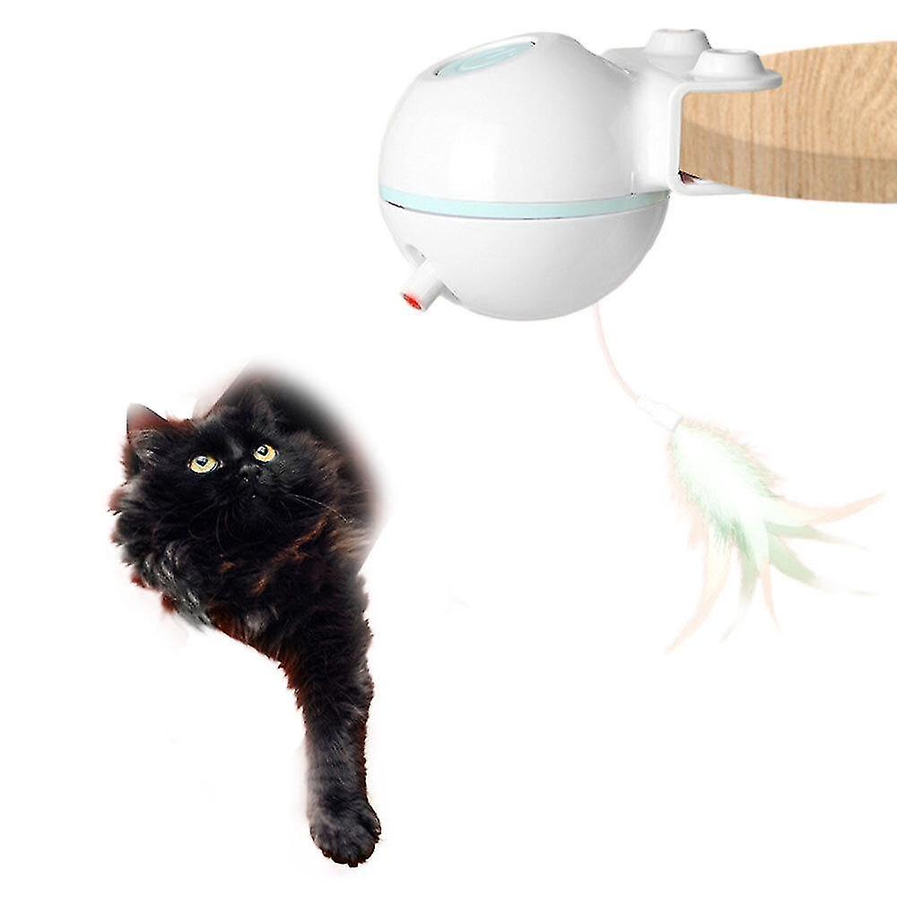 Pet Cat Toy Led Irregular Laser Funny Stick Replacebale Feather