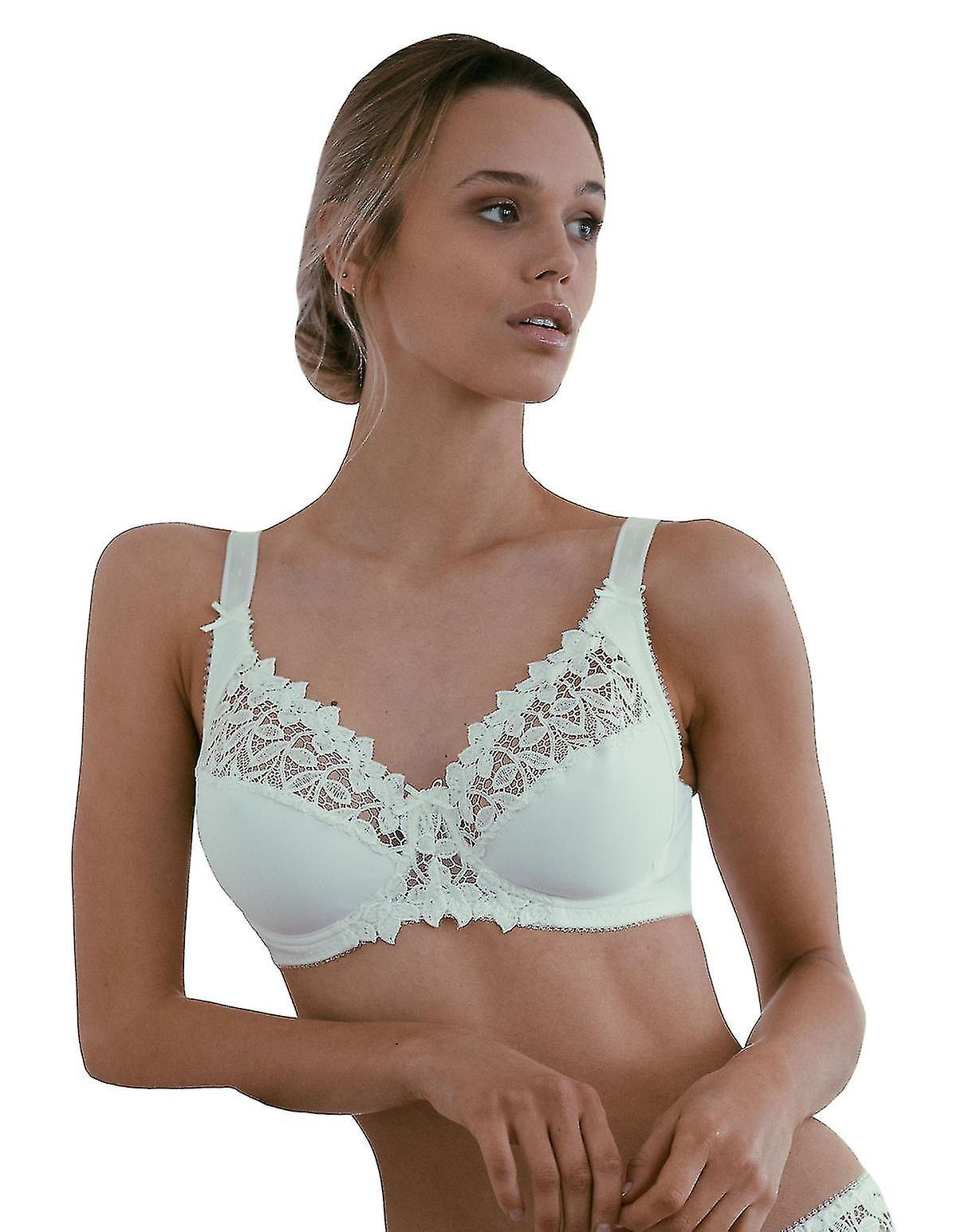 11001-5 Women's Ivory Underwired Full Cup Bra