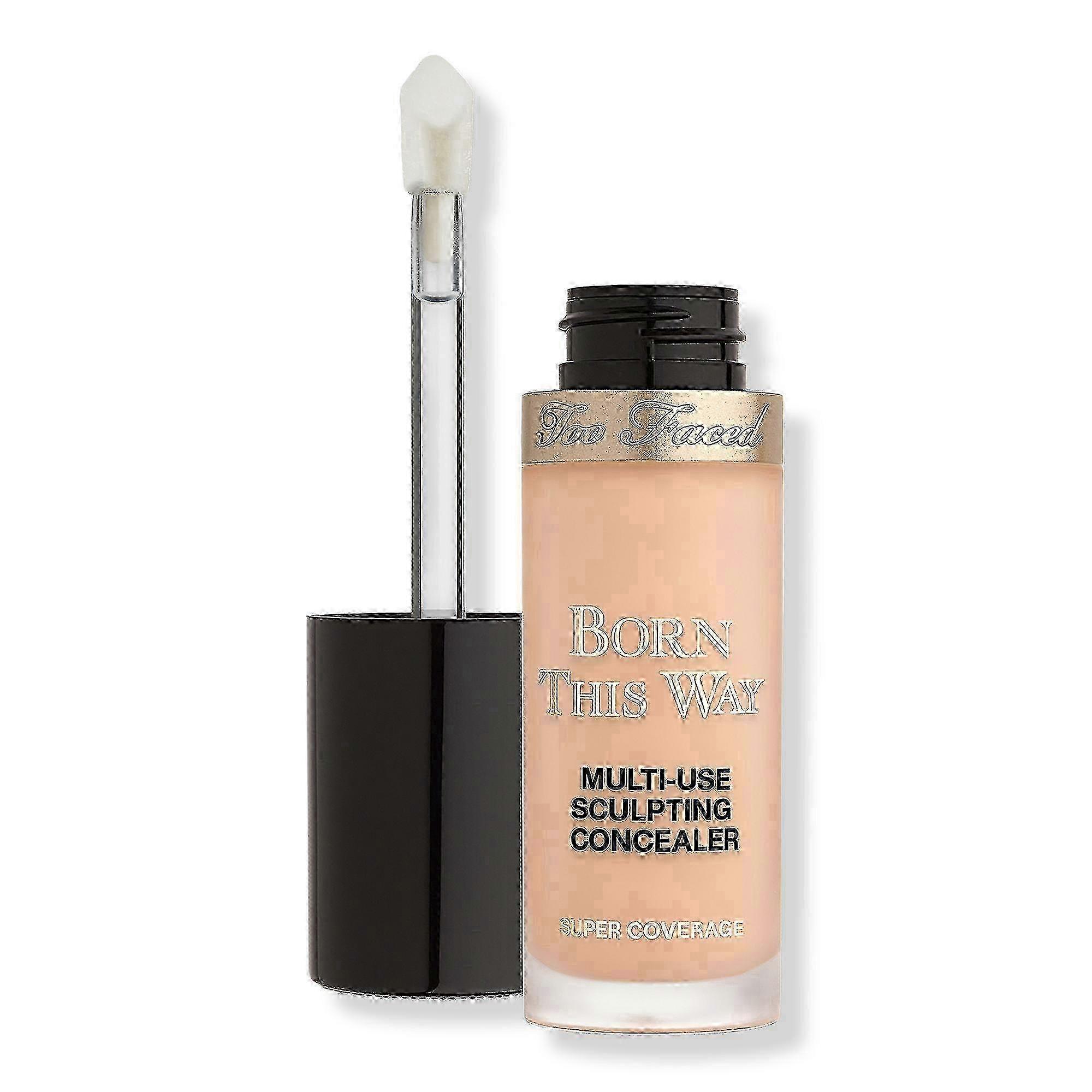 Too Faced Born This Way Super Coverage Multi-use Sculpting Concealer, Cream Puff, 0.5 Oz