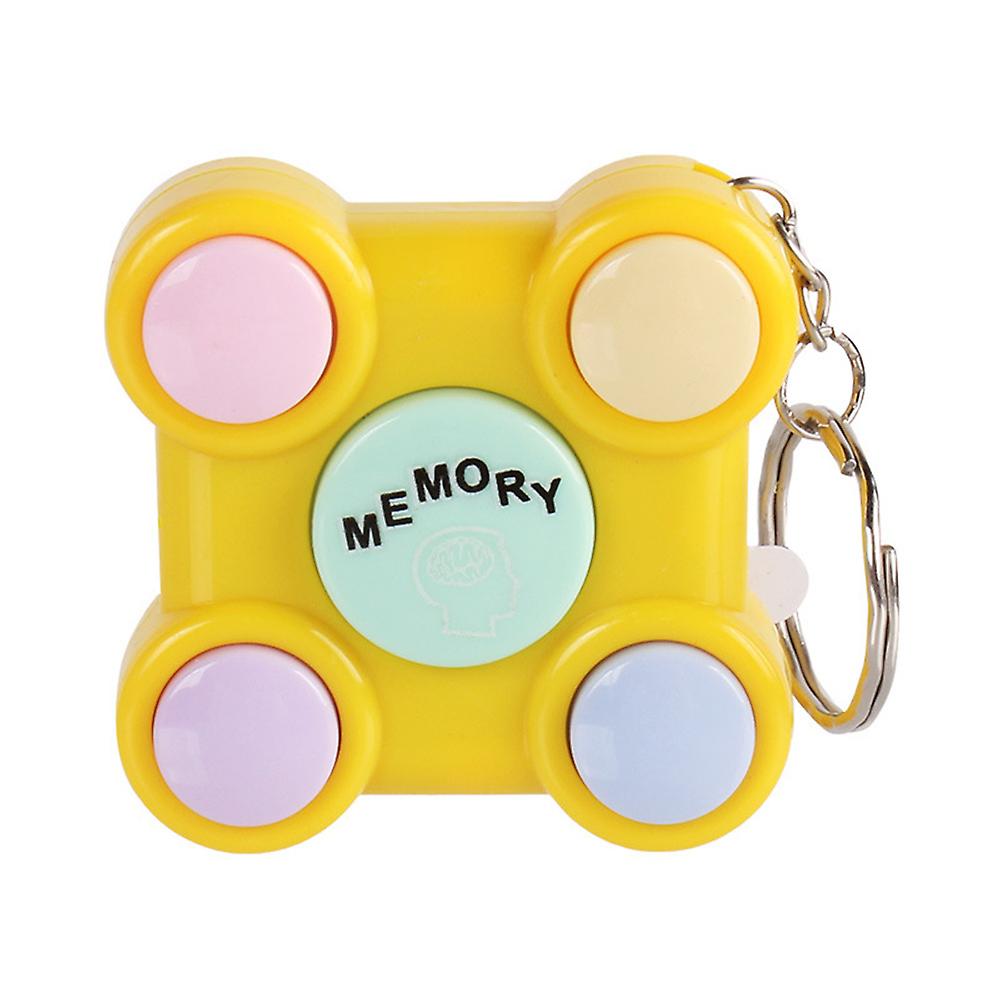 Kids Children Portable Mini Game Console Key Chain Vintage Memory Games Sensory Games