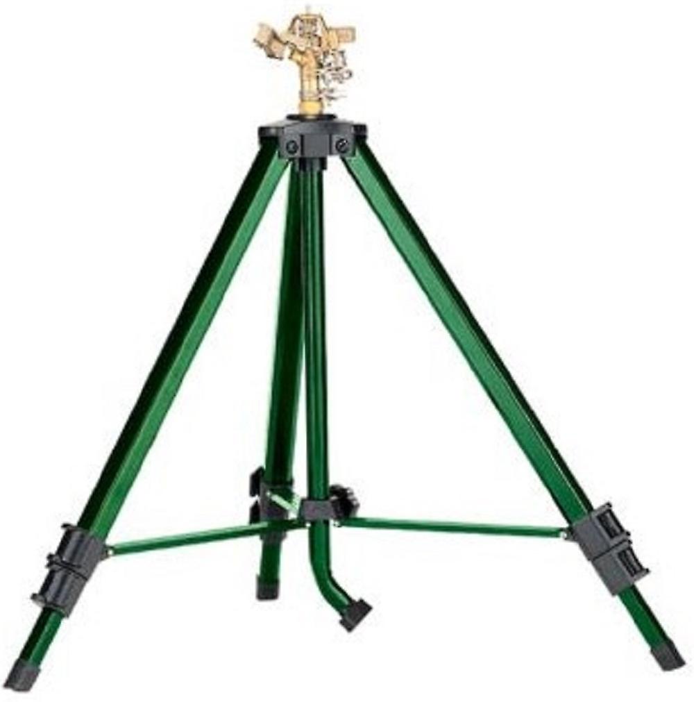 Orbit 58308D Impact Tripod Base Garden Sprinkler 90 ft Brass