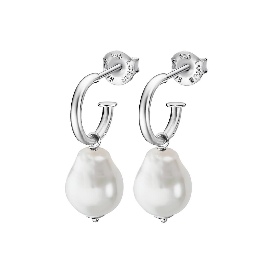 Women's Earrings Lotus Silver - LP3414-4-1 Silver