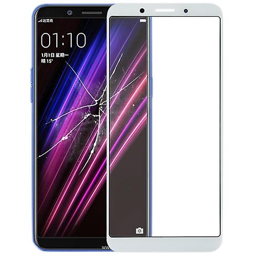For Oppo A1 Front Screen Outer Glass Lens