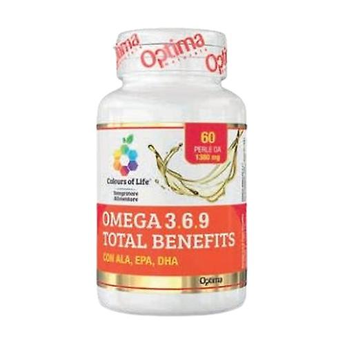 Omega 3-6-9 Total Benefits 60 softgels of 1380mg