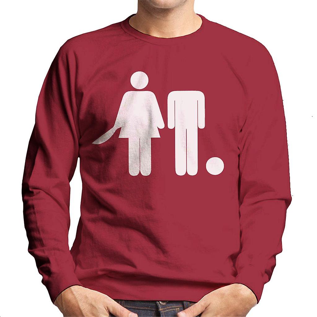 Anti mannen onthoofd Man mannen Sweatshirt