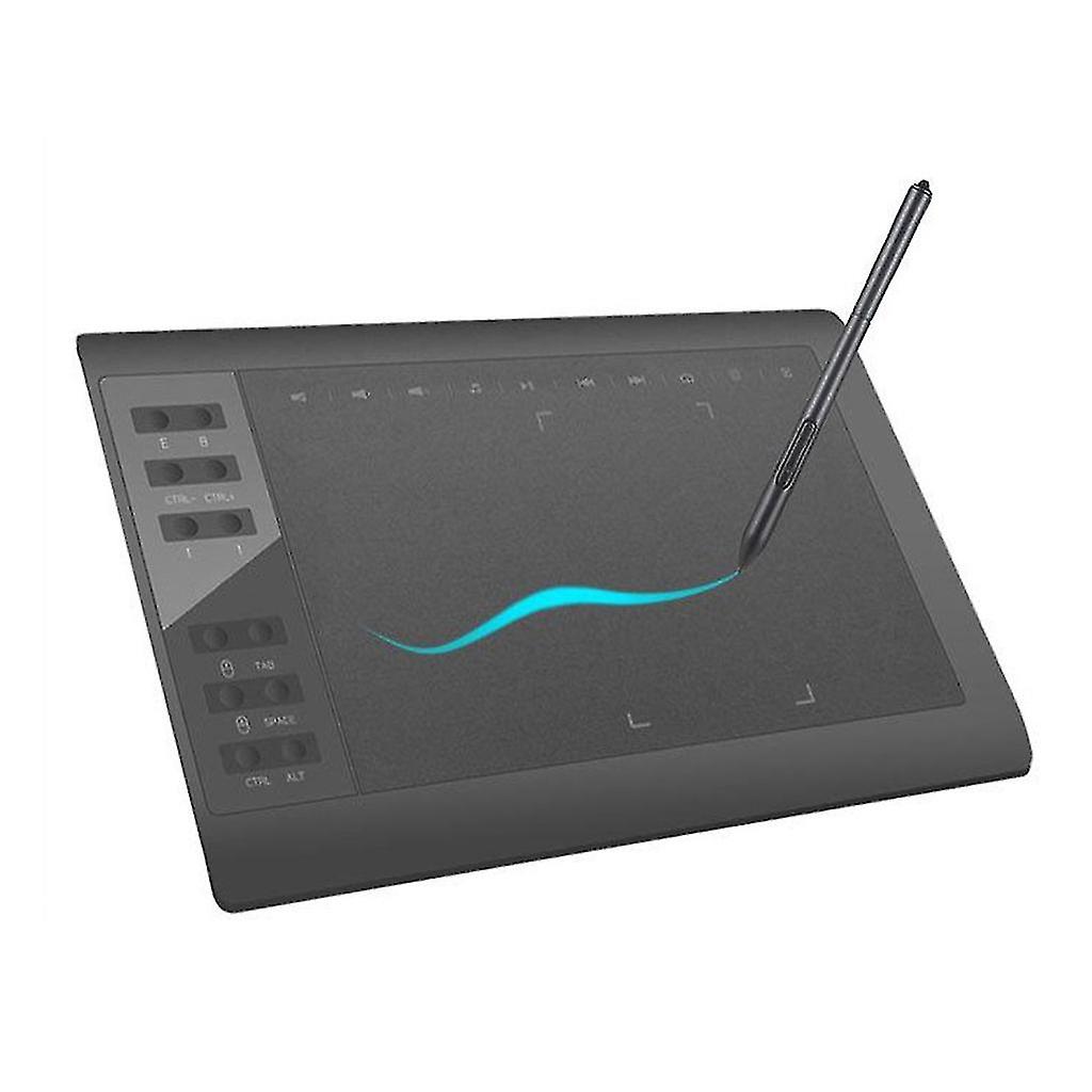 Vinsa Graphics Drawing Tablet With Battery-free Stylus Refills 8192 Pressure