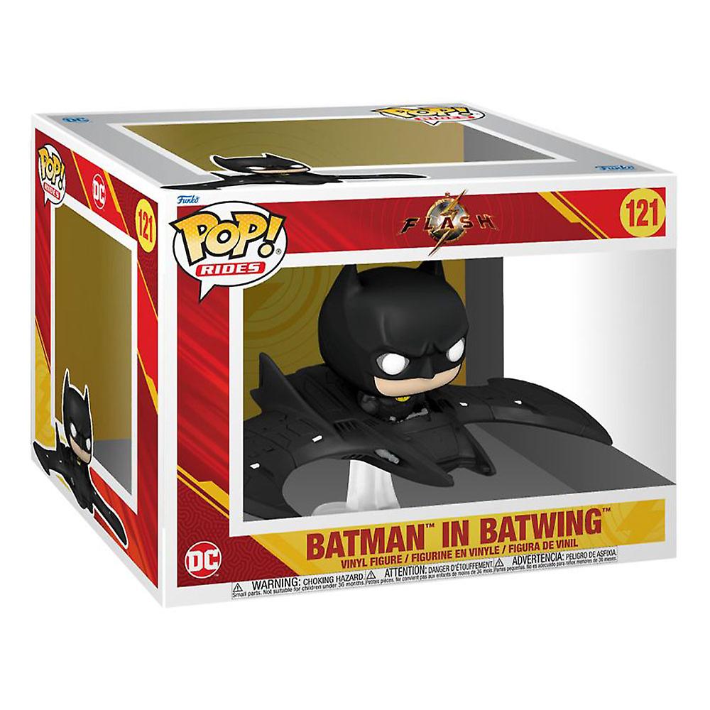 Officially Licensed Funko Collectible The Flash 2023 Batman in Batwing Pop! Ride