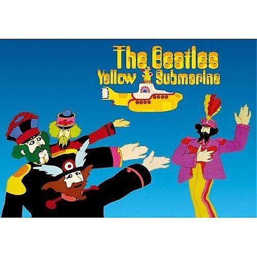 The Beatles Yellow Submarine Postcard