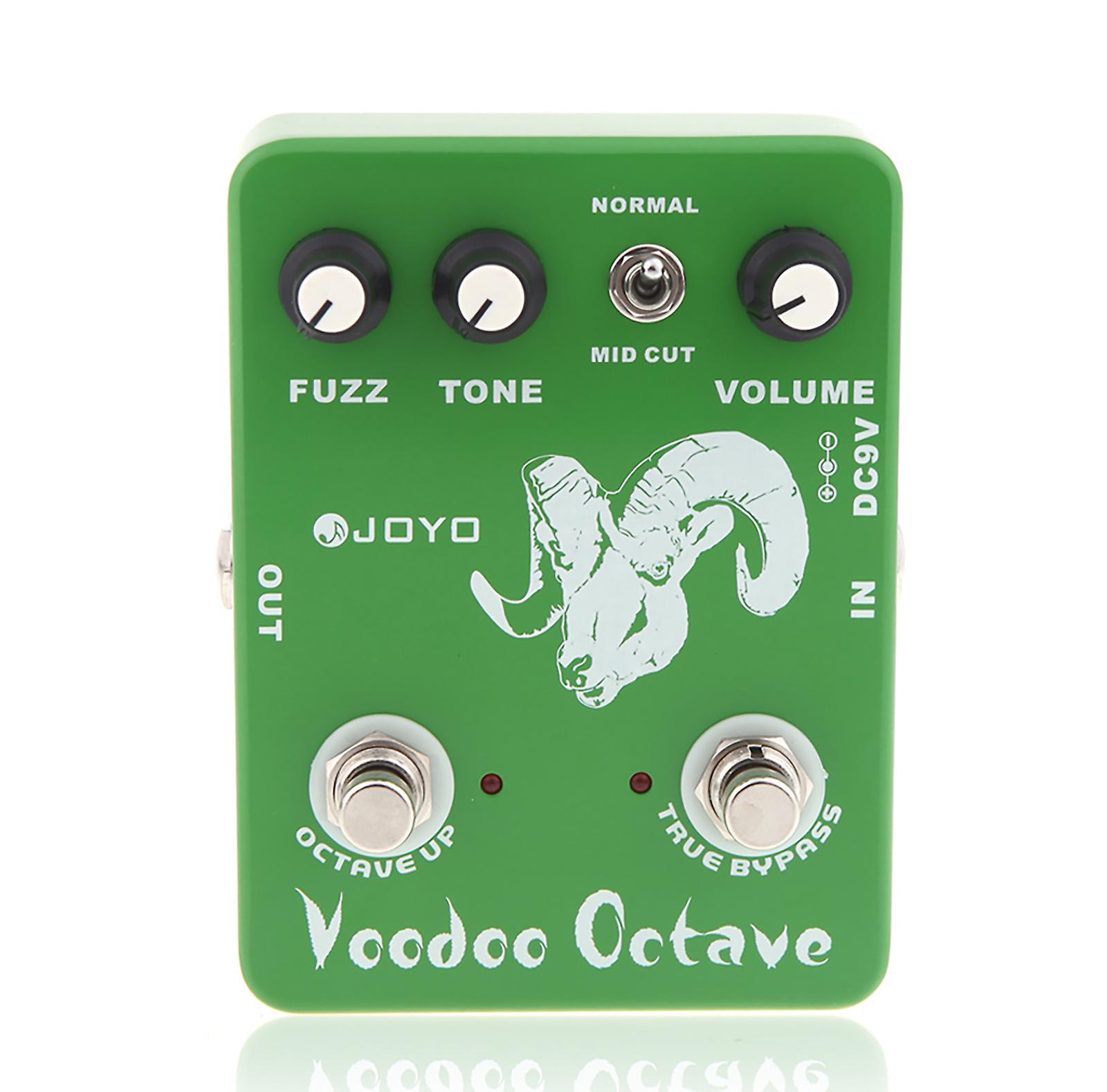 Jf-12 Voodoo Octave Fuzz Effect Guitar Effect Pedal True Bypass