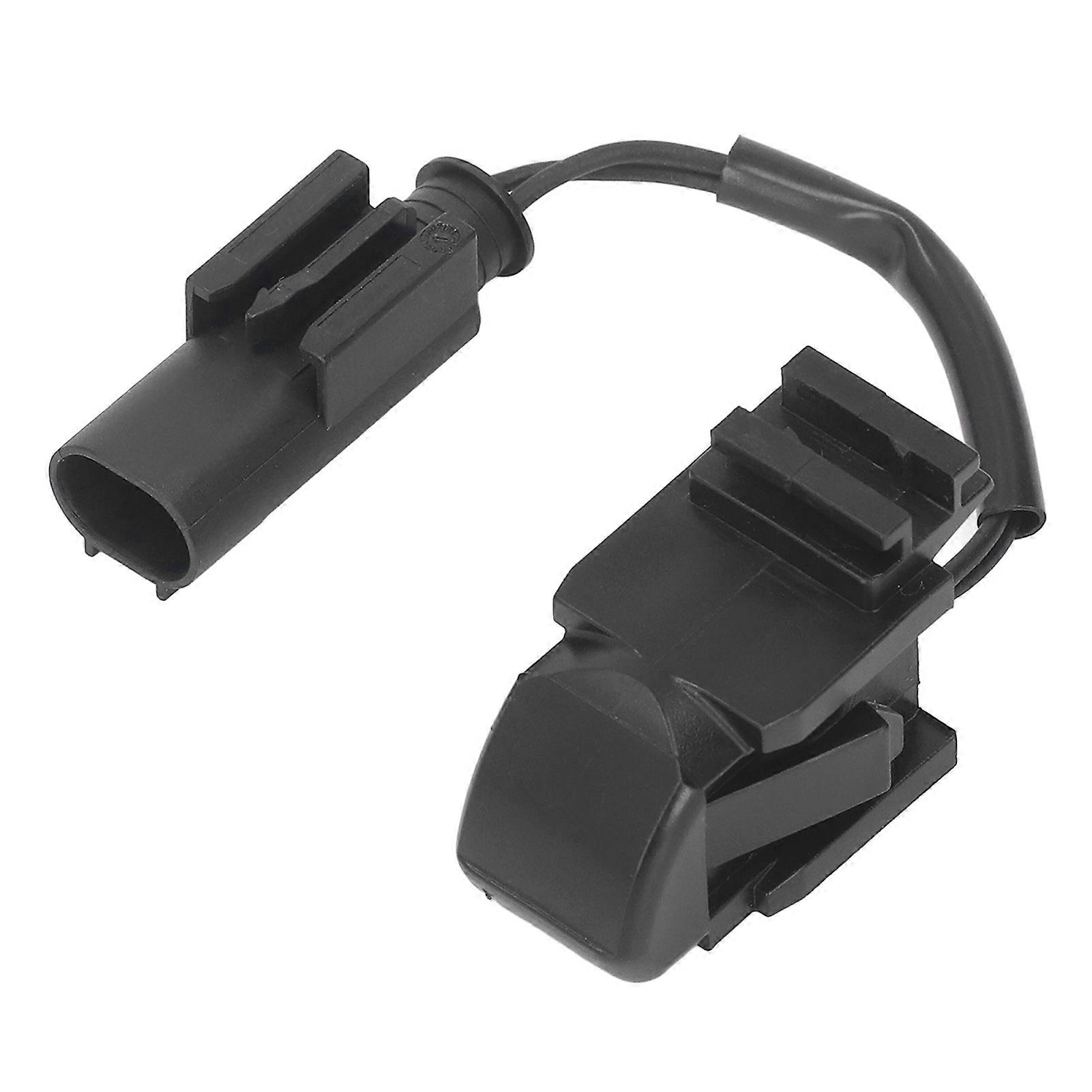 Black Front Windshield Washer Nozzles Replacement for Mercedes-Benz C230 2003-2007