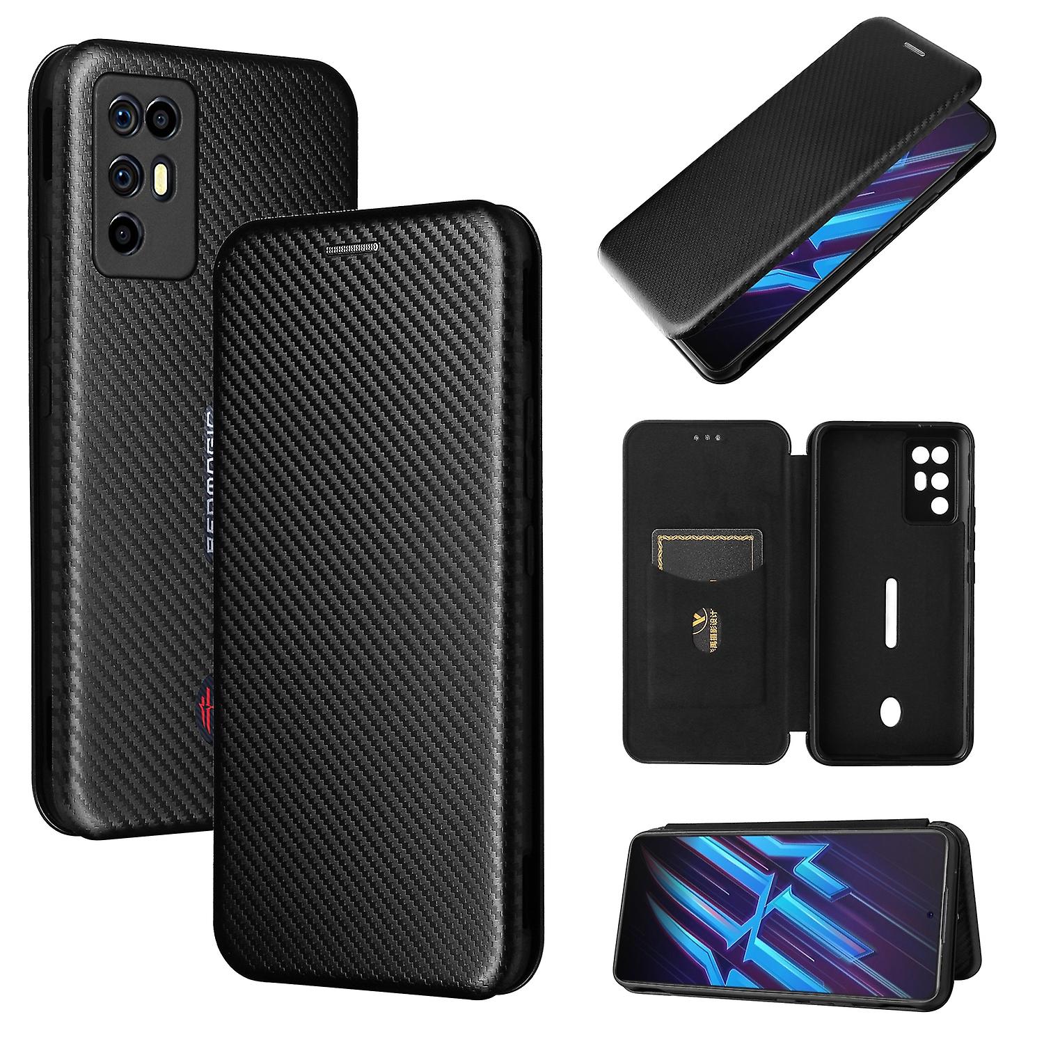 For ZTE Nubia Red Magic 6R Carbon Fiber Texture Case For ZTE Nubia Red Magic 6R