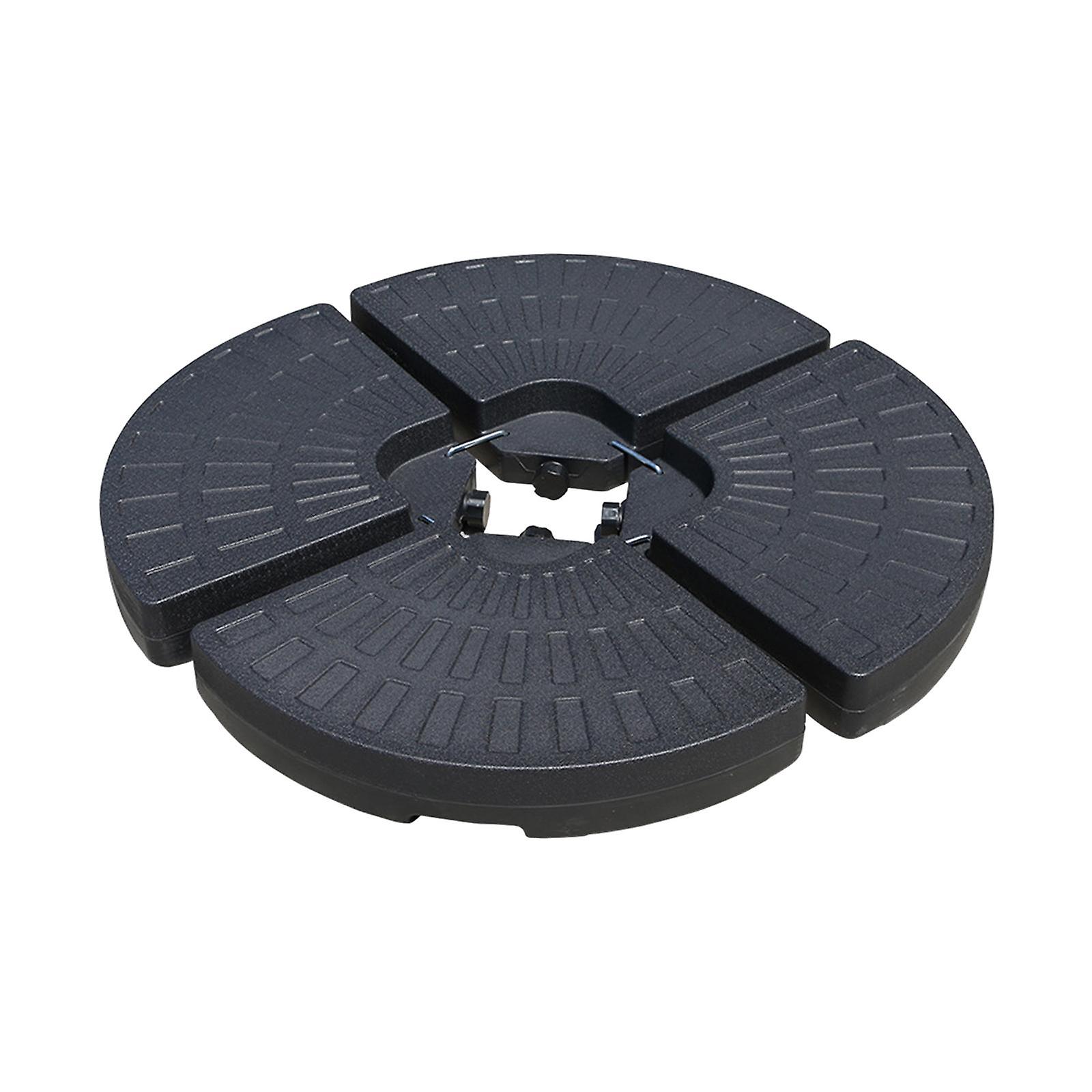 Patio Umbrella Base Square Water Filled Umbrella Stand for Lawn Yard Camping
