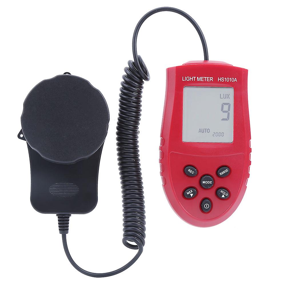 Luxmètre numérique portable haute précision, plage automatique, photomètre HS1010A