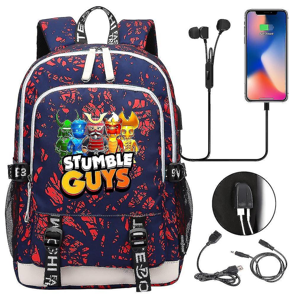 2023 Trendy Stumble Guys School Bag - uroczy, lekki, uniwersalny plecak dla studentów.