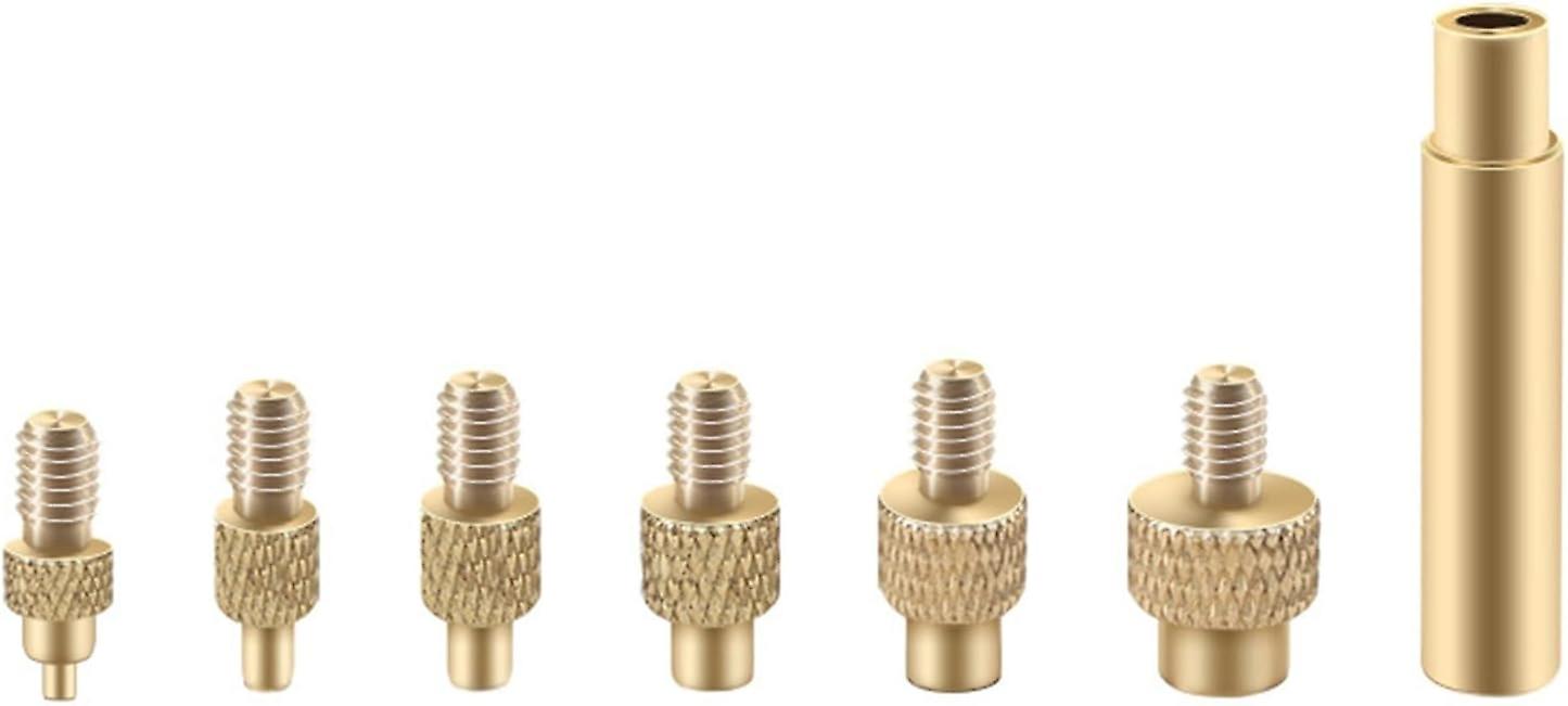 Dpofirs Heat Set Insert Tips, Soldering Iron Tips for Threaded Inserts, Universal 936 Soldering Tip 