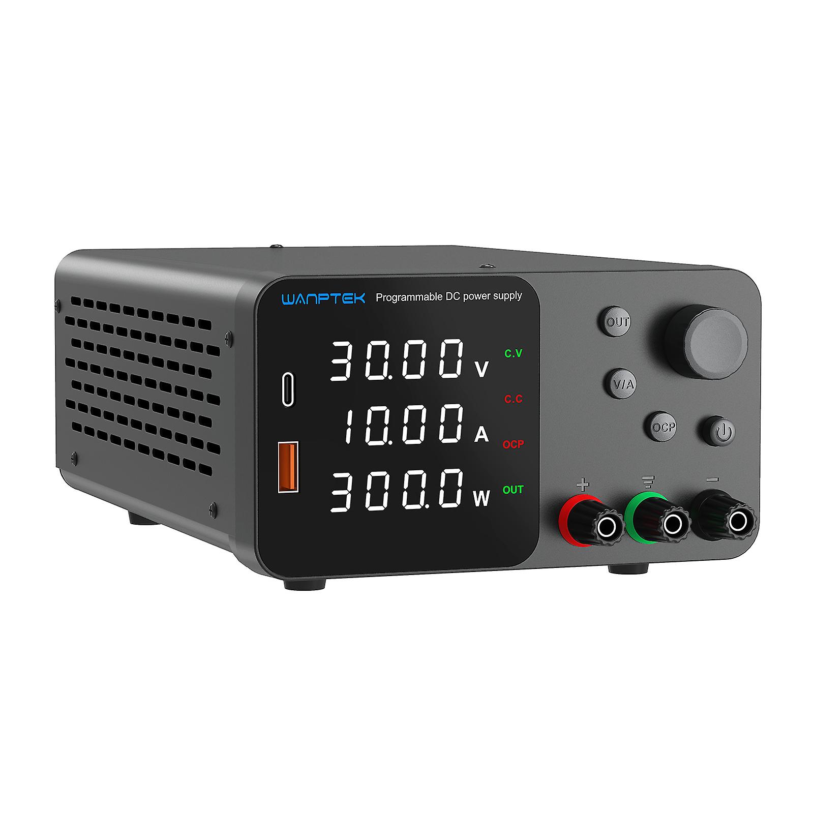 Variable Dc Power Supply 30v 10a Bench Power