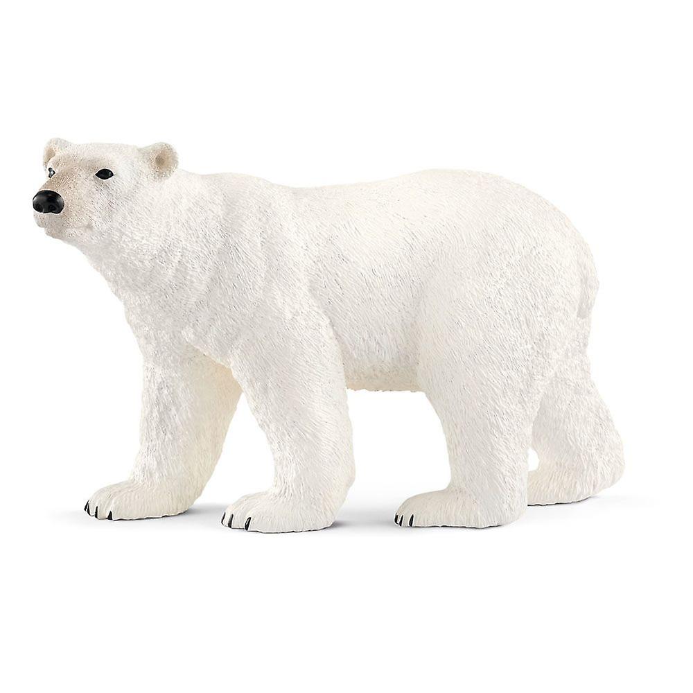 Schleich wild life polar bear toy figure