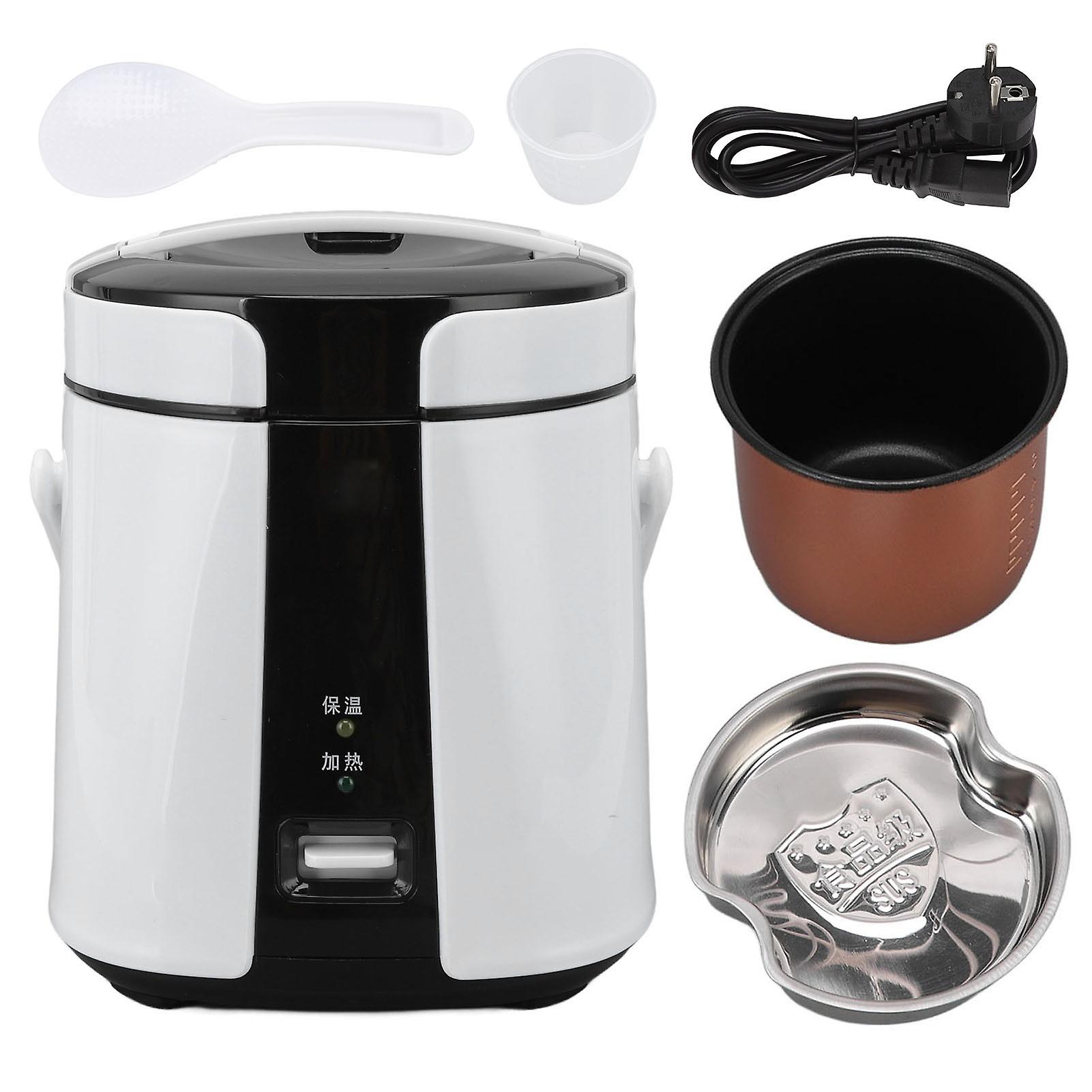 1.2L Mini Rice Cooker with Keep-Warm Feature for Rice, Soup & Desserts, EU Plug
