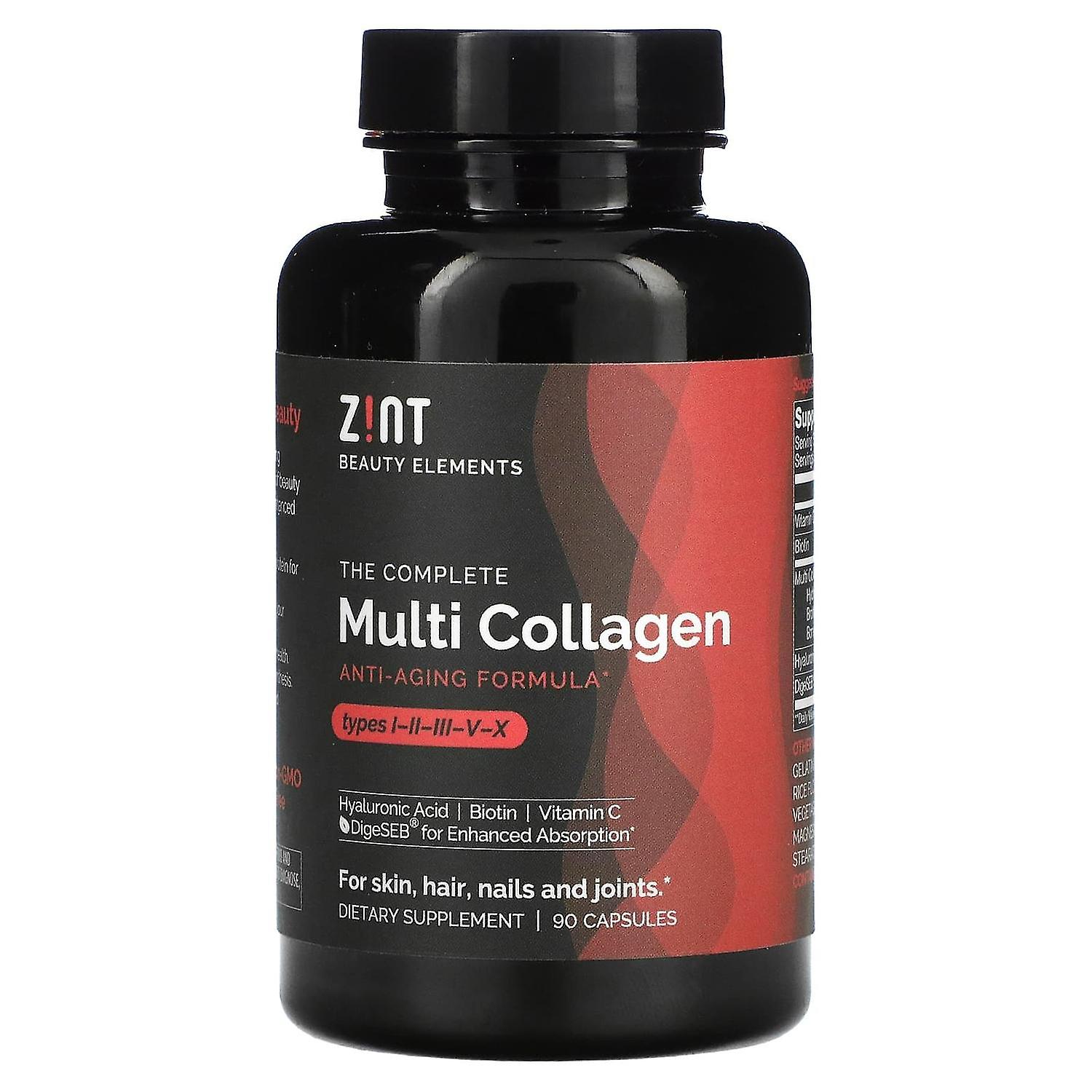 ZINT, Complete Multi Collagen Capsule, 90 Capsules