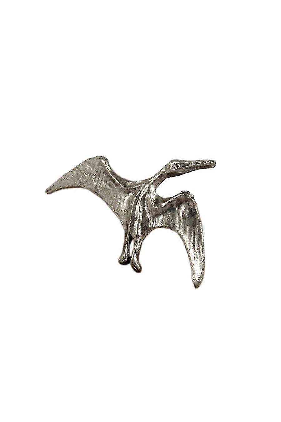 Brooch Dinosaur Pterosaur Antique Tin - Gl00962