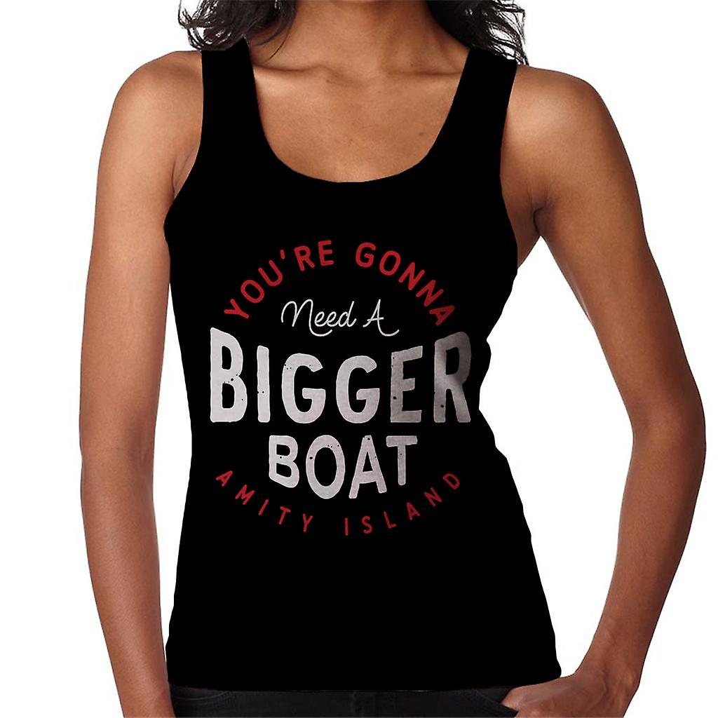 Jaws You Are Gonna Need A Bigger Boat Amity Island Women's Vest