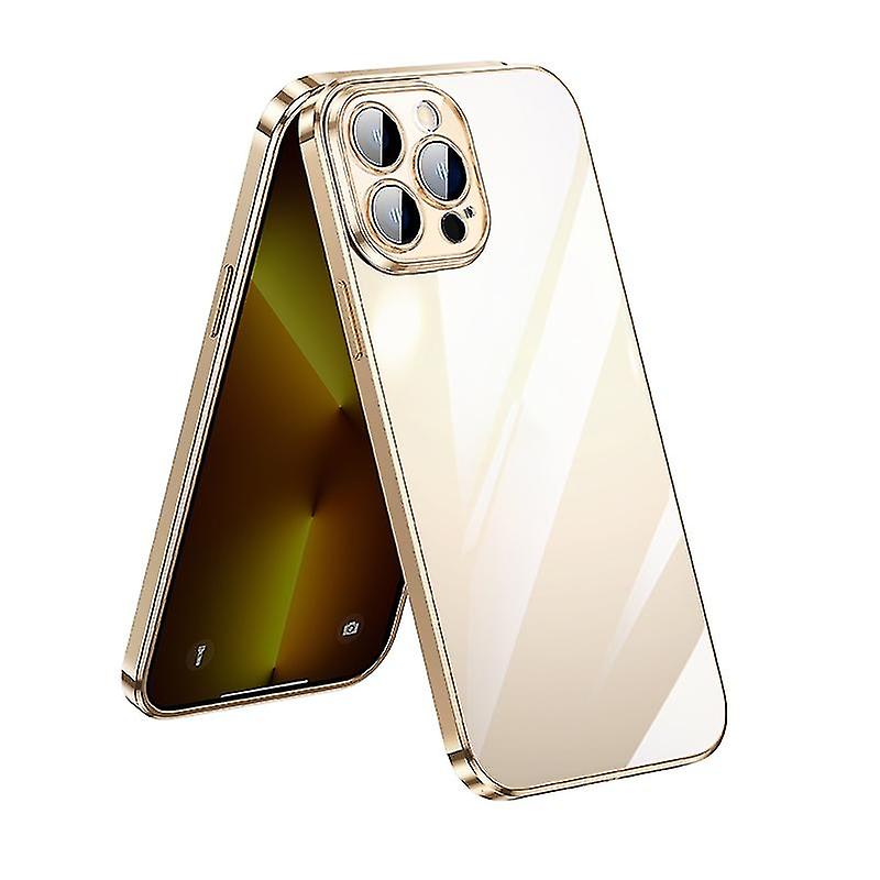 Lens Protector Plated Clear Case For Iphone 13 Pro Max