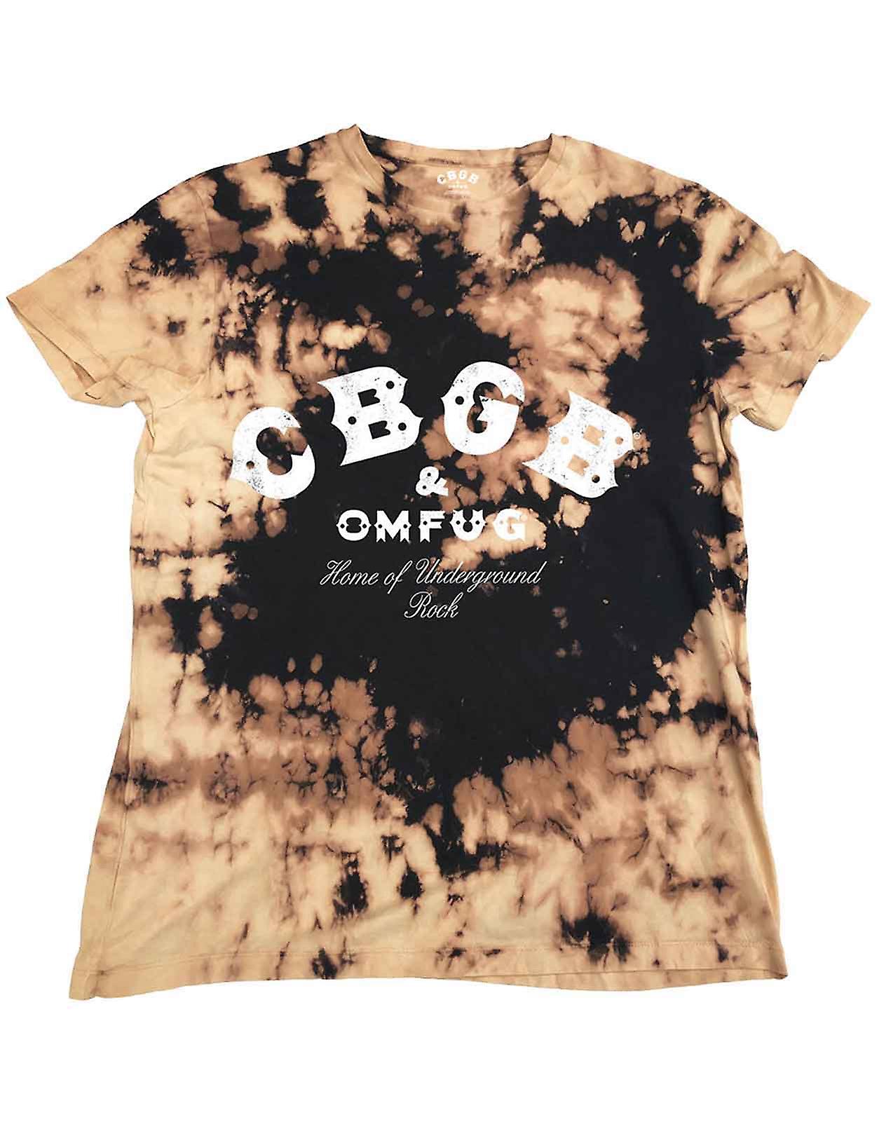 CBGB Classic Logo Dip Dye T Shirt