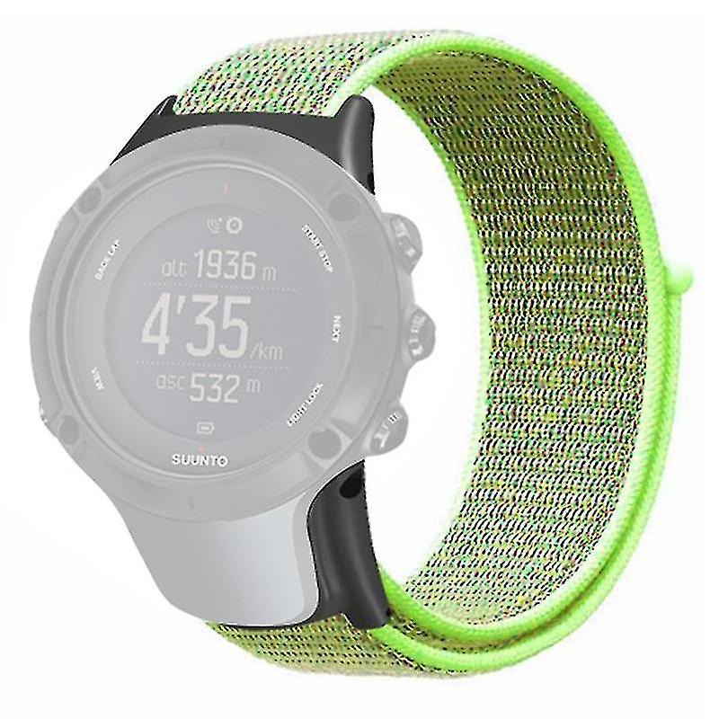 For Sunnto Ambit3/Ambit3 Peak Watch Band Nylon Sport Loop Watch Strap - Seashell White