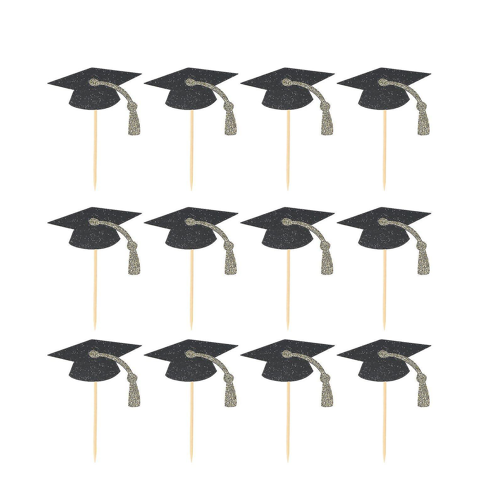 Graduation Party Cap Shape Cake Topper