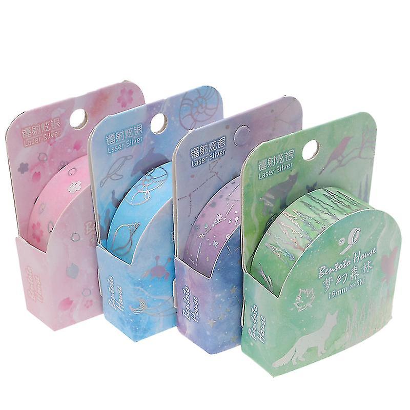 4pcs Scrapbook Tape