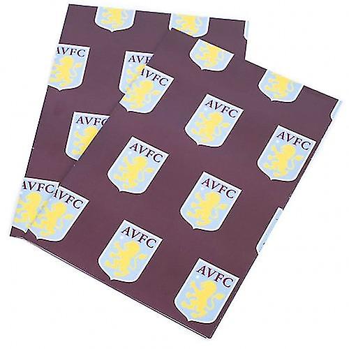 Aston Villa FC Text Gift Wrap